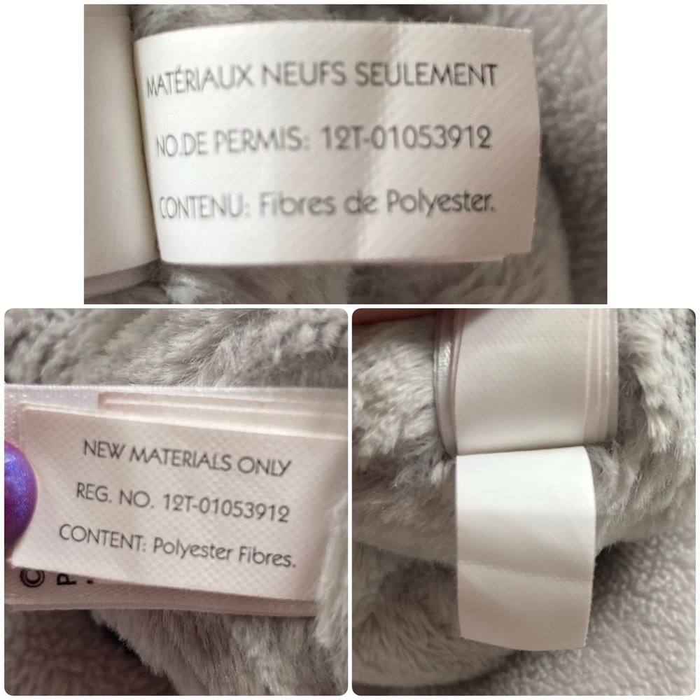 Little Jellycat London Gray Kitty Cat Lovey Baby Security Blanket JCINC2443 - Picture 12 of 12